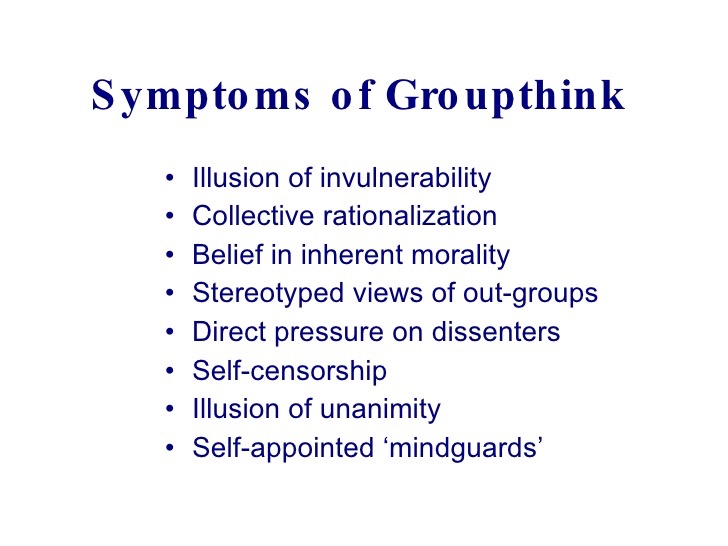 #GroupThink – What is it? – Karmic Reaction Blog
